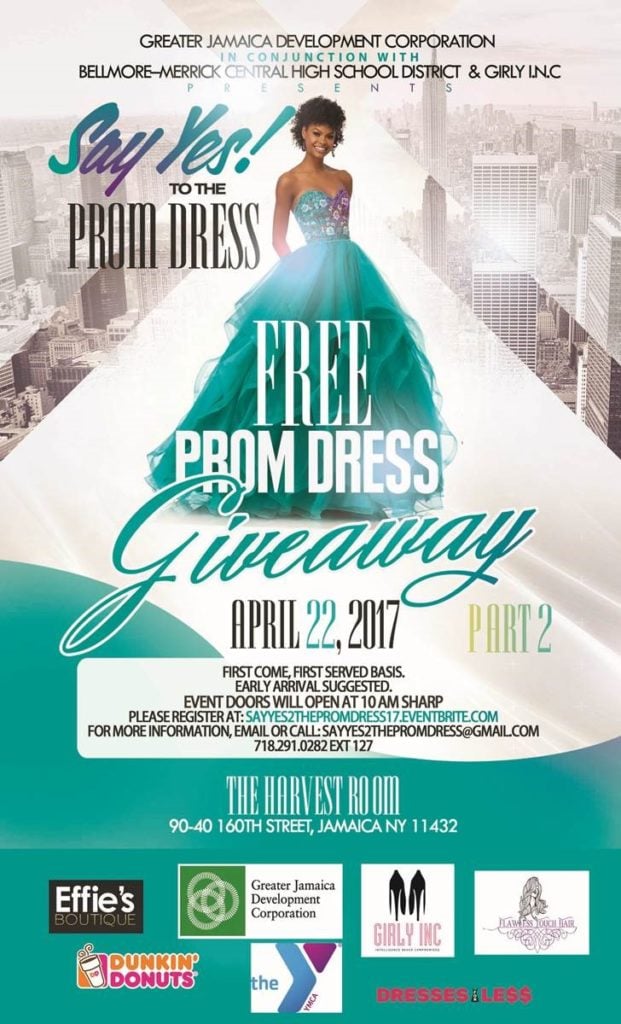 FREE Prom Dress Giveaway - Jamaica Center BID